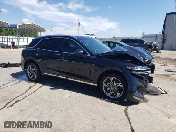 2024 Genesis GV70 2.5T with VIN 5NMMADTB3RH009680, listed as a Copart auction lot 56875265 with 10,588 mi miles and Salvage title. Bid and sale history available at DreamBid. Image 4.