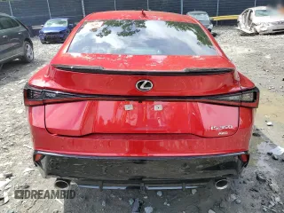 2022 Lexus IS 350 F Sport with VIN JTHGZ1E26N5026437, listed as a Copart auction lot 55874885 with Not provided miles and Salvage title. Bid and sale history available at DreamBid. Image 6.
