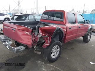 2002 Toyota Tacoma PreRunner with VIN 5TEGN92N42Z044759, listed as a IAAI auction lot 41724886 with 252,215 mi miles and . Bid and sale history available at DreamBid. Image 4.