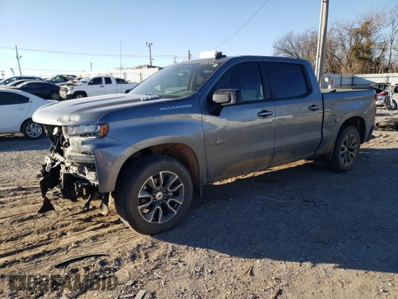 2021 Chevrolet Silverado 1500 RST with VIN 3GCPWDET5MG117159, listed as a Copart auction lot 85507964 with 83,260 mi miles and Salvage Title. Bid and sale history available at DreamBid. Image 1.