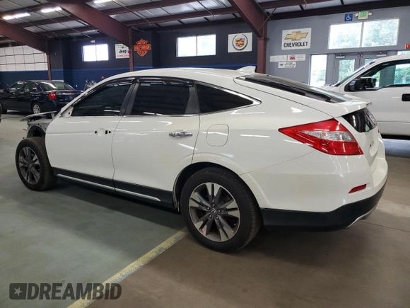 2014 Honda Crosstour EX-L with VIN 5J6TF2H50EL003293, listed as a Copart auction lot 72511414 with 122,366 mi miles and Salvage Title. Bid and sale history available at carsss.com. Image 2.