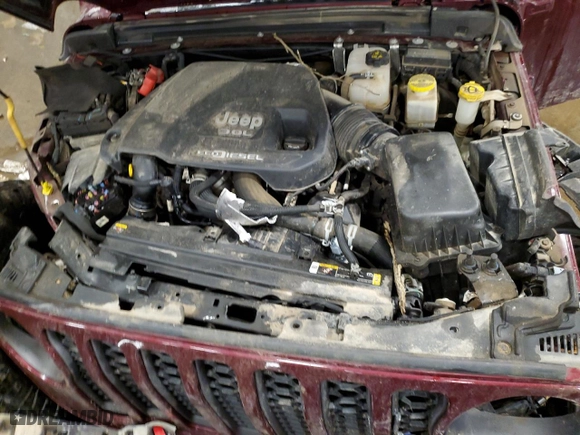2022 Jeep Gladiator Rubicon with VIN 1C6JJTBM0NL123183, listed as a Copart auction lot 45107085 with 45,926 mi miles and Non Repairable. Bid and sale history available at carsss.com. Image 12.