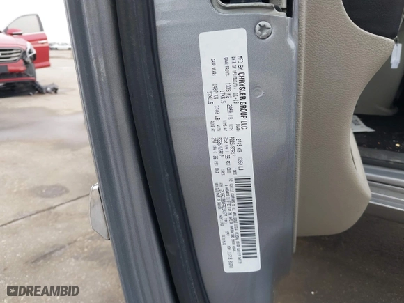 2014 Chrysler Town & Country Touring with VIN 2C4RC1BG0ER234277, listed as a IAAI auction lot 41441067 with 94,314 mi miles. Bid and sale history available at carsss.com. Image 9.