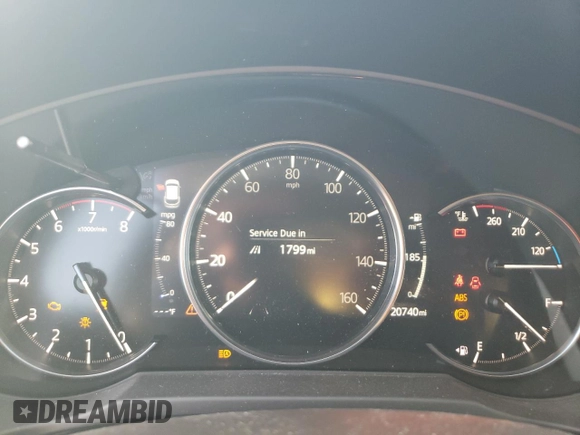 2019 Mazda CX-5 Grand Touring with VIN JM3KFADM4K1589715, listed as a Copart auction lot 50506515 with 20,740 mi miles and Salvage Title. Bid and sale history available at carsss.com. Image 9.