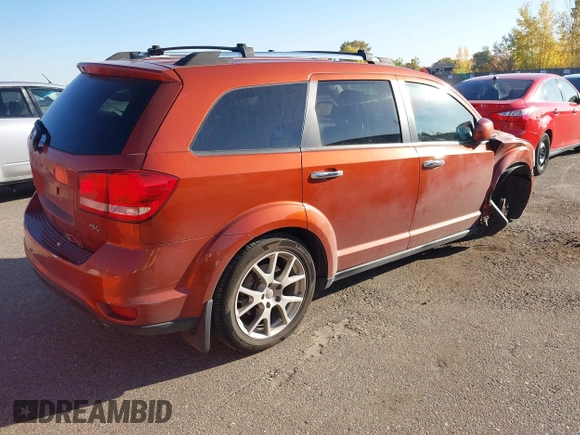 2014 Dodge Journey R/T with VIN 3C4PDDFG4ET104127, listed as a IAAI auction lot 40702930 with 87,058 mi miles and . Bid and sale history available at DreamBid. Image 4.