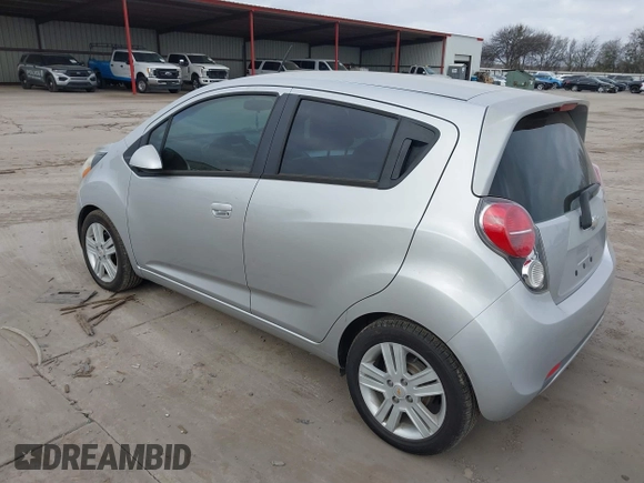 2015 Chevrolet Spark LS with VIN KL8CB6S95FC736907, listed as a IAAI auction lot 42170458 with 102,915 mi miles and . Bid and sale history available at DreamBid. Image 3.