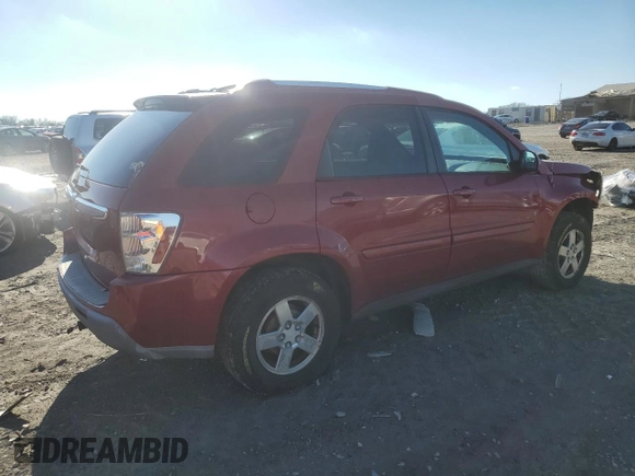 2006 Chevrolet Equinox LT with VIN 2CNDL73F666135576, listed as a Copart auction lot 48023865 with 163,748 mi miles and Salvage Title. Bid and sale history available at carsss.com. Image 3.