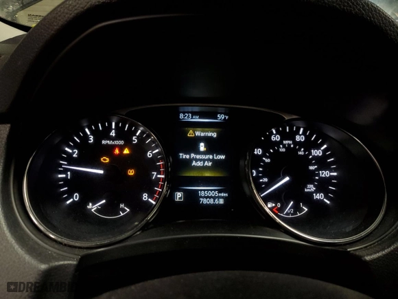 2015 Nissan Rogue S with VIN KNMAT2MT0FP542906, listed as a Copart auction lot 49078855 with 185,005 mi miles and Salvage Title. Bid and sale history available at carsss.com. Image 9.