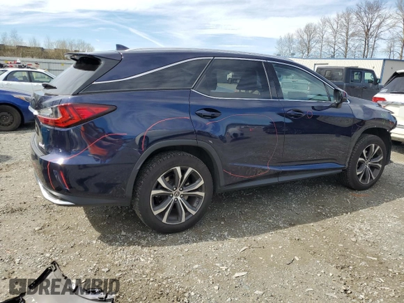 2018 Lexus RX with VIN JTJDZKCA5J2003907, listed as a Copart auction lot 50665245 with 89,602 mi miles and Salvage Title. Bid and sale history available at carsss.com. Image 3.