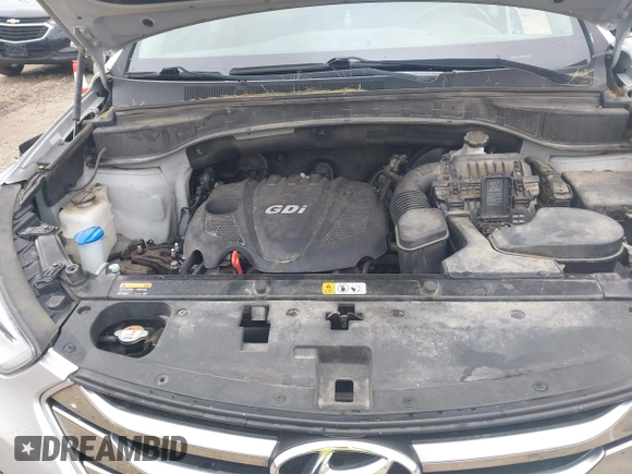 2016 Hyundai Santa Fe z VIN 5XYZU3LB0GG327660, wystawiony jako IAAI lot #42080530 z przebiegiem 109 602 mil mil oraz . Historia ofert i sprzedaży dostępna na DreamBid. Obrazek 10.