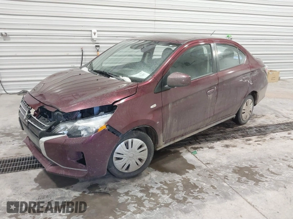 2024 Mitsubishi Mirage ES with VIN ML32FUFJ8RHF08445, listed as a IAAI auction lot 41528287 with 11,259 mi miles and . Bid and sale history available at DreamBid. Image 18.