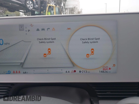 2024 Hyundai Ioniq 5 Limited with VIN KM8KRDDF3RU251679, listed as a IAAI auction lot 42408641 with 14,826 mi miles and . Bid and sale history available at DreamBid. Image 7.