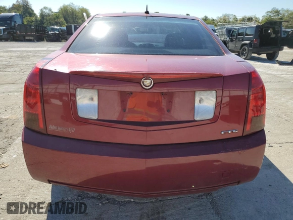 2005 Cadillac CTS with VIN 1G6DP567450133207, listed as a Copart auction lot 74300184 with 0 mi miles and Salvage Title. Bid and sale history available at carsss.com. Image 6.