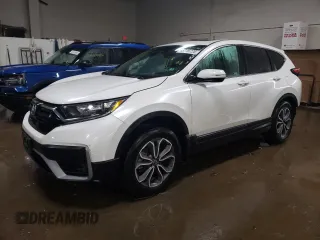 2022 Honda CR-V EX-L with VIN 5J6RW2H81NA012195, listed as a Copart auction lot 45746725 with 42,038 mi miles and Salvage Title. Bid and sale history available at carsss.com. Image 1.