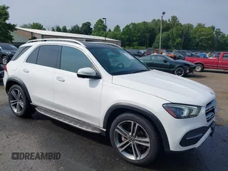 2020 Mercedes-Benz GLE 350 with VIN 4JGFB4KB8LA067546, listed as a IAAI auction lot 42498557 with 104,645 mi miles and . Bid and sale history available at DreamBid. Image 1.