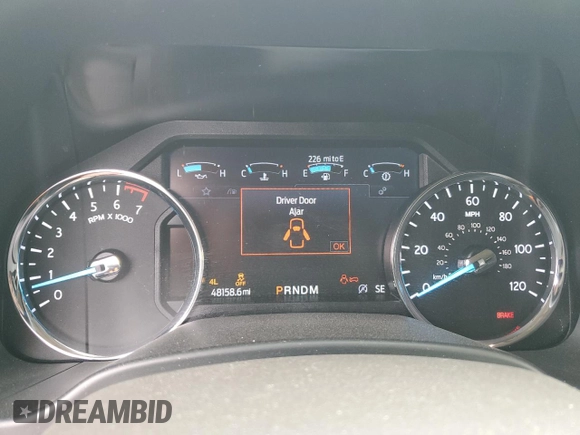 2020 Ford Expedition Limited с VIN 1FMJU2AT7LEA61281, выставлен на аукционе Copart как лот 51326335 с пробегом 48 158 миль миль и Списание • Salvage title. История ставок и продаж доступна на DreamBid. Изображение 9.