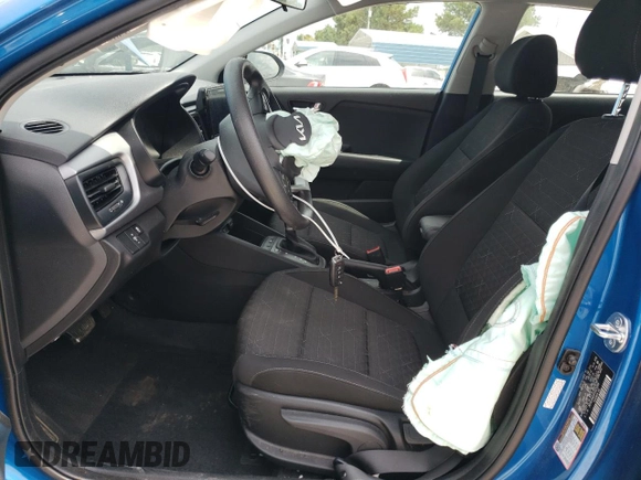 2023 Kia Rio S with VIN 3KPA24AD2PE623368, listed as a Copart auction lot 66708084 with 9,442 mi miles and Salvage Title. Bid and sale history available at carsss.com. Image 7.