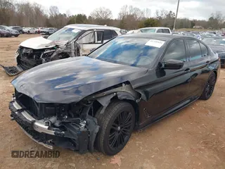 2019 BMW 5 Series M550i xDrive with VIN WBAJB9C56KB464957, listed as a IAAI auction lot 41729334 with Not provided miles and . Bid and sale history available at DreamBid. Image 17.