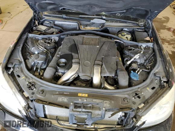 2012 Mercedes-Benz S 550 with VIN WDDNG9EB4CA472903, listed as a Copart auction lot 54872435 with 147,471 mi miles and Salvage Title. Bid and sale history available at DreamBid. Image 11.
