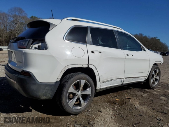 2020 Jeep Cherokee Limited with VIN 1C4PJLDB6LD542516, listed as a Copart auction lot 45635295 with 58,146 mi miles and Salvage Title. Bid and sale history available at carsss.com. Image 3.