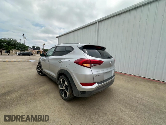 2016 Hyundai Tucson Limited z VIN KM8J33A22GU154995, wystawiony jako Copart lot #60001865 z przebiegiem 170 291 mil mil oraz Czysty tytuł • Clean title. Historia ofert i sprzedaży dostępna na DreamBid. Obrazek 3.
