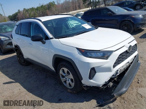 2020 Toyota RAV4 LE with VIN 2T3H1RFV7LW067783, listed as a IAAI auction lot 41784640 with 54,312 mi miles. Bid and sale history available at carsss.com. Image 1.