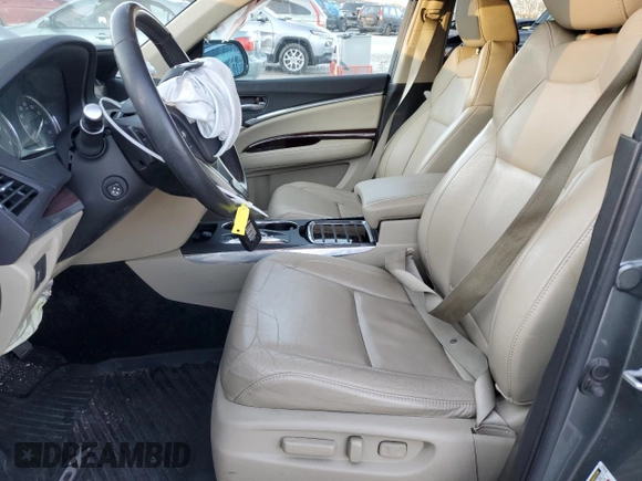 2016 Acura MDX w/Tech with VIN 5FRYD4H46GB012394, listed as a Copart auction lot 86949414 with 78,902 mi miles and Salvage Title. Bid and sale history available at carsss.com. Image 7.