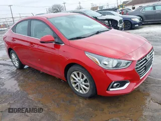 2022 Hyundai Accent SEL with VIN 3KPC24A63NE157389, listed as a IAAI auction lot 41661692 with 58,100 mi miles. Bid and sale history available at carsss.com. Image 1.