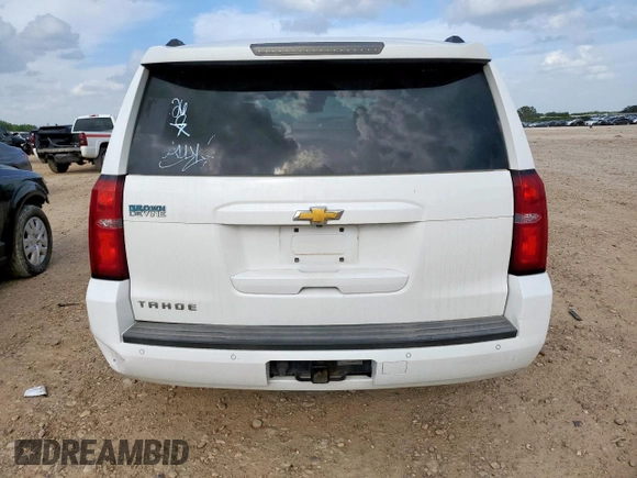 2015 Chevrolet Tahoe LS with VIN 1GNSCAKC2FR229305, listed as a Copart auction lot 59202845 with Not provided miles and Clean title. Bid and sale history available at DreamBid. Image 6.
