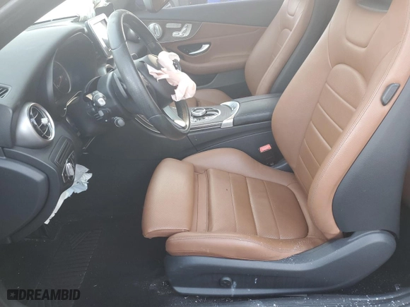 2017 Mercedes-Benz C-Class C 300 with VIN WDDWJ4KB6HF336621, listed as a Copart auction lot 45773675 with 81,745 mi miles and Salvage Title. Bid and sale history available at carsss.com. Image 7.