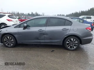 2014 Honda Civic Sedan EX with VIN 2HGFB2F82EH532528, listed as a IAAI auction lot 41129996 with 80,840 mi miles. Bid and sale history available at carsss.com. Image 14.