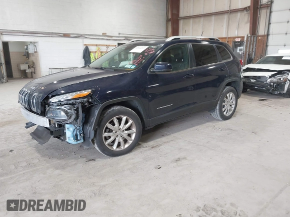 2015 Jeep Cherokee Limited with VIN 1C4PJMDB4FW775065, listed as a IAAI auction lot 42044247 with 125,131 mi miles and . Bid and sale history available at DreamBid. Image 2.