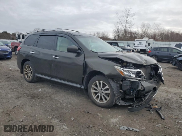 2015 Nissan Pathfinder SV with VIN 5N1AR2MM0FC623902, listed as a Copart auction lot 85194524 with 149,229 mi miles and Clean Title. Bid and sale history available at carsss.com. Image 4.