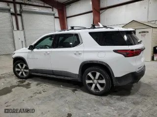 2022 Chevrolet Traverse LT Leather with VIN 1GNEVHKW1NJ126707, listed as a Copart auction lot 45018195 with 48,470 mi miles and Salvage Title. Bid and sale history available at carsss.com. Image 2.