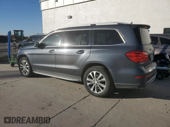 2016 Mercedes-Benz GL with VIN 4JGDF6EE8GA678177, listed as a Copart auction lot 72608974 with 94,562 mi miles and Salvage Title. Bid and sale history available at carsss.com. Image 2.