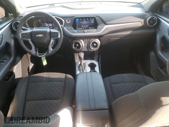 2021 Chevrolet Blazer LT with VIN 3GNKBCRS1MS565257, listed as a Copart auction lot 42253635 with 75,624 mi miles and Salvage title. Bid and sale history available at DreamBid. Image 8.
