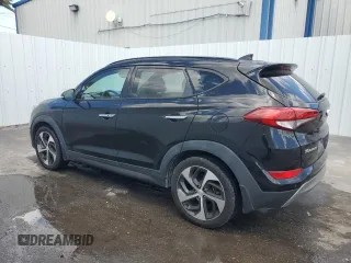 2016 Hyundai Tucson Limited z VIN KM8J33A29GU023790, wystawiony jako Copart lot #56313385 z przebiegiem 93 143 mil mil oraz Czysty tytuł • Clean title. Historia ofert i sprzedaży dostępna na DreamBid. Obrazek 2.