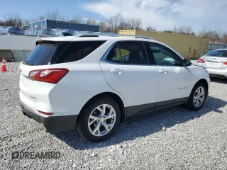 2018 Chevrolet Equinox LT with VIN 2GNAXTEX8J6285635, listed as a Copart auction lot 49552915 with 35,607 mi miles and Salvage Title. Bid and sale history available at carsss.com. Image 3.
