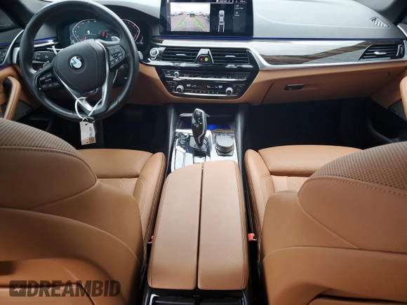 2021 BMW 5 Series 530i xDrive with VIN WBA13BJ01MCF08682, listed as a Copart auction lot 85048744 with 42,550 mi miles and Salvage title. Bid and sale history available at DreamBid. Image 8.