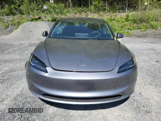 2025 Tesla Model 3 Long Range with VIN 5YJ3E1EA7SF994768, listed as a Copart auction lot 57649615 with 611 mi miles and Salvage title. Bid and sale history available at DreamBid. Image 5.