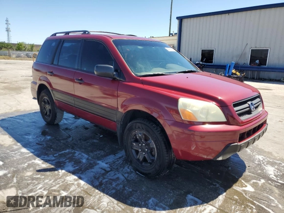 2005 Honda Pilot LX z VIN 2HKYF18115H559023, wystawiony jako Copart lot #49797835 z przebiegiem 206 339 mil mil oraz Szkoda całkowita • Salvage title. Historia ofert i sprzedaży dostępna na DreamBid. Obrazek 4.