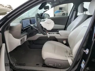 2023 Hyundai IONIQ 6 SEL with VIN KMHM34AAXPA035376, listed as a Copart auction lot 45840605 with 21,088 mi miles and Salvage Title. Bid and sale history available at carsss.com. Image 7.
