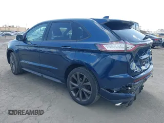 2017 Ford Edge Sport with VIN 2FMPK4AP1HBB17135, listed as a IAAI auction lot 41958589 with 84,616 mi miles. Bid and sale history available at carsss.com. Image 3.
