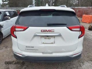2023 GMC Terrain SLT with VIN 3GKALPEG4PL220060, listed as a IAAI auction lot 41586206 with 20,795 mi miles and . Bid and sale history available at DreamBid. Image 17.