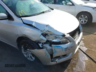 2014 Nissan Sentra S with VIN 3N1AB7APXEL680960, listed as a IAAI auction lot 41641025 with 94,467 mi miles and . Bid and sale history available at DreamBid. Image 6.