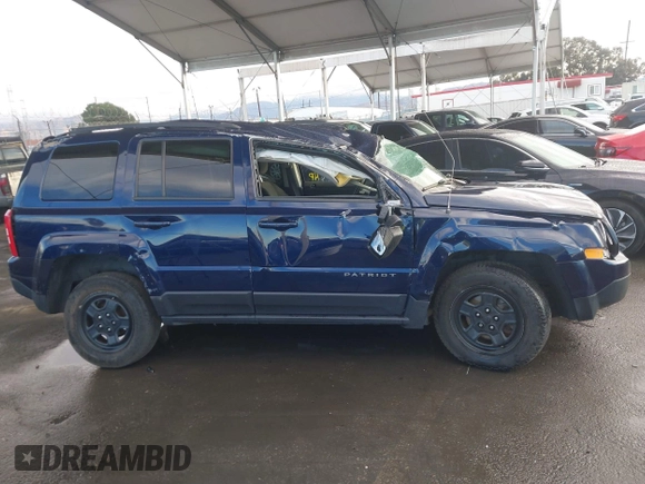 2017 Jeep Patriot 75th Anniversary with VIN 1C4NJRBB4HD110334, listed as a IAAI auction lot 41425693 with 88,364 mi miles and . Bid and sale history available at carsss.com. Image 13.