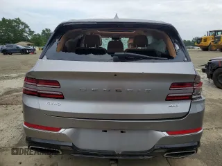 2021 Genesis GV80 with VIN KMUHBDSB8MU034413, listed as a Copart auction lot 59937315 with Not provided miles and Salvage title. Bid and sale history available at DreamBid. Image 6.