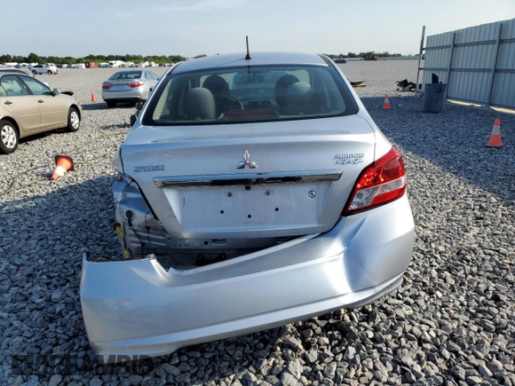 2019 Mitsubishi Mirage ES z VIN ML32F3FJ8KHF11717, wystawiony jako Copart lot #55985455 z przebiegiem 61 716 mil mil oraz Nie do naprawy. Historia ofert i sprzedaży dostępna na DreamBid. Obrazek 6.