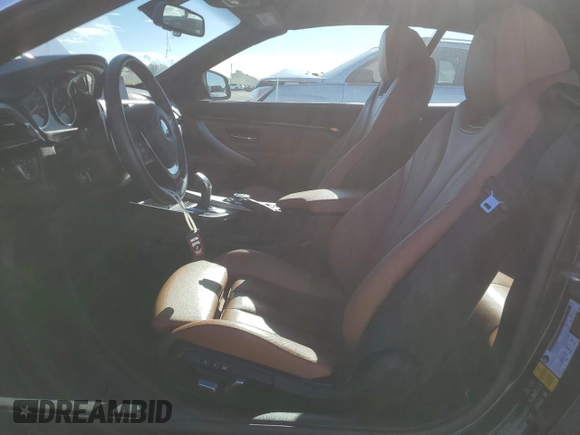2017 BMW 4 Series 430i xDrive with VIN WBA4U9C3XH5H64601, listed as a Copart auction lot 72721464 with 27,495 mi miles and Salvage title. Bid and sale history available at DreamBid. Image 7.