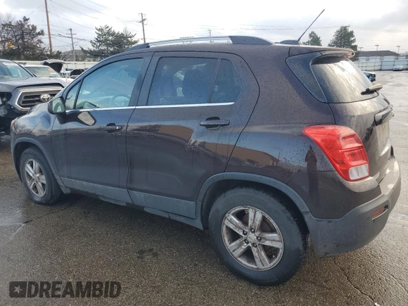 2015 Chevrolet Trax LT with VIN KL7CJLSB0FB168256, listed as a Copart auction lot 84188304 with 139,806 mi miles and Salvage Title. Bid and sale history available at carsss.com. Image 2.